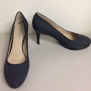 Nine West Ashdown Fabric Platform Pump