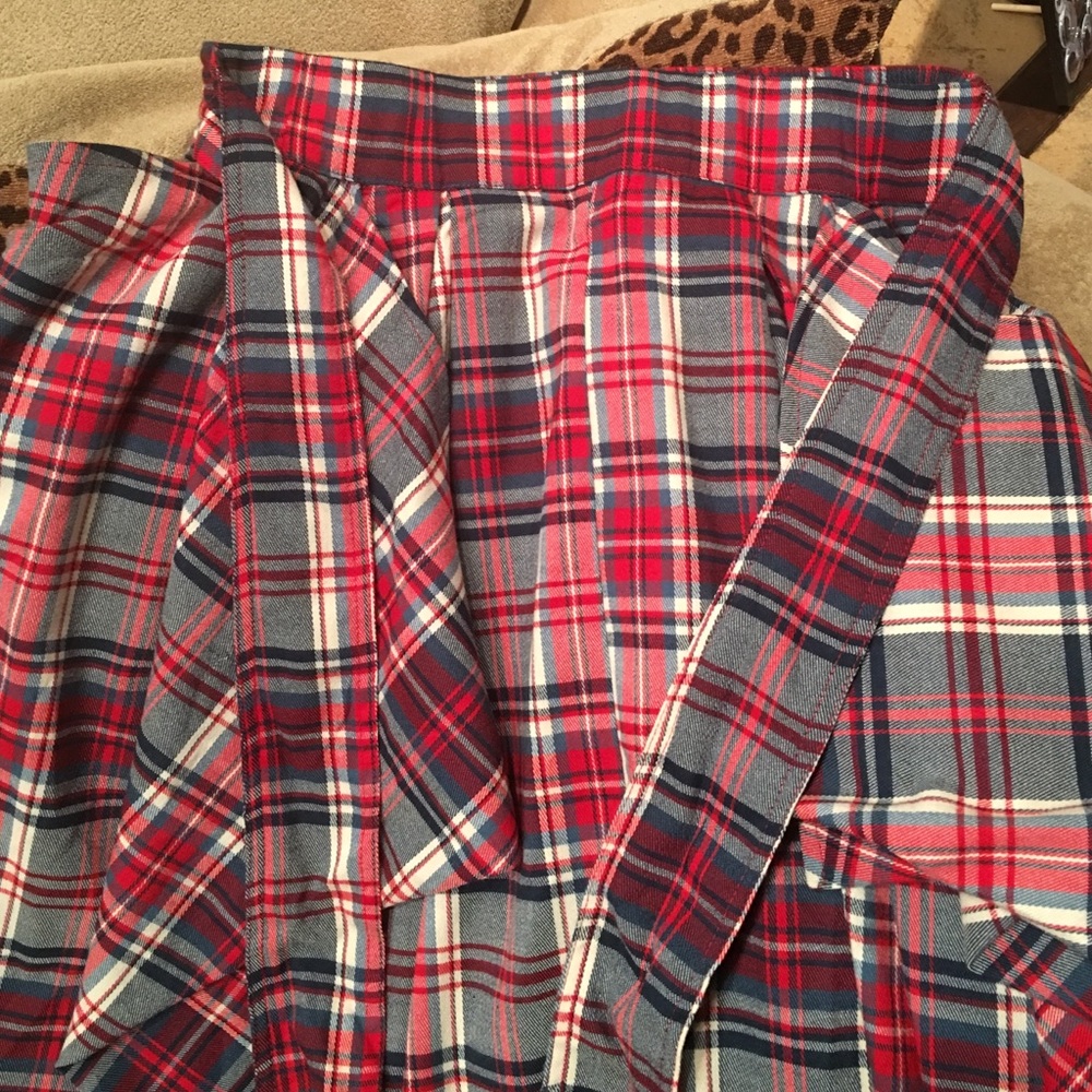 RESTOCKED!! Pleated Plaid Skirt - Picture 8 of 8