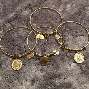 Alex & Ani bracelets (4)