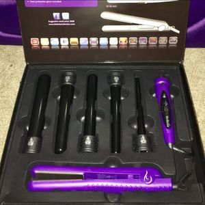 Be Bella VI Pro Straightener & Curling Wand Combo