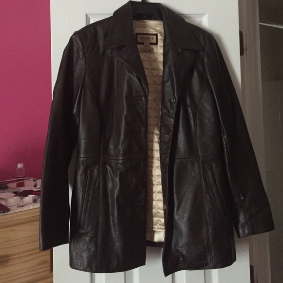 Insulated leather jacket - Picture 1 of 4