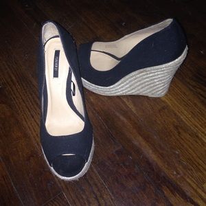 Black and Tan wedges