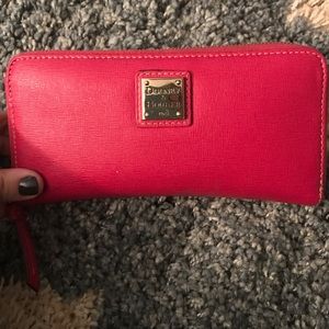 Dooney & Bourke Pink Wallet