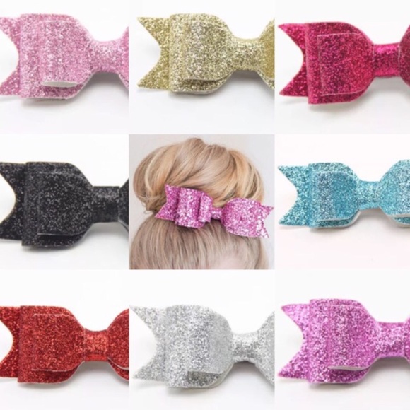 ⚜Glitter Hair Bow⚜ - Picture 2 of 4