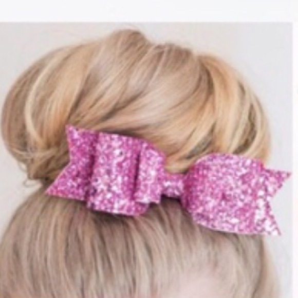 ⚜Glitter Hair Bow⚜ - Picture 3 of 4