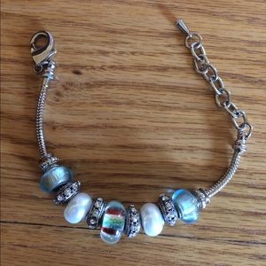 Glass Bead Bracelet