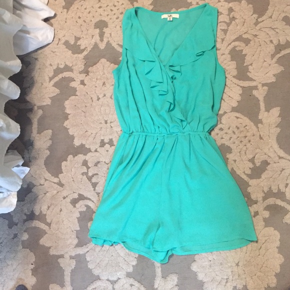 Mint green romper