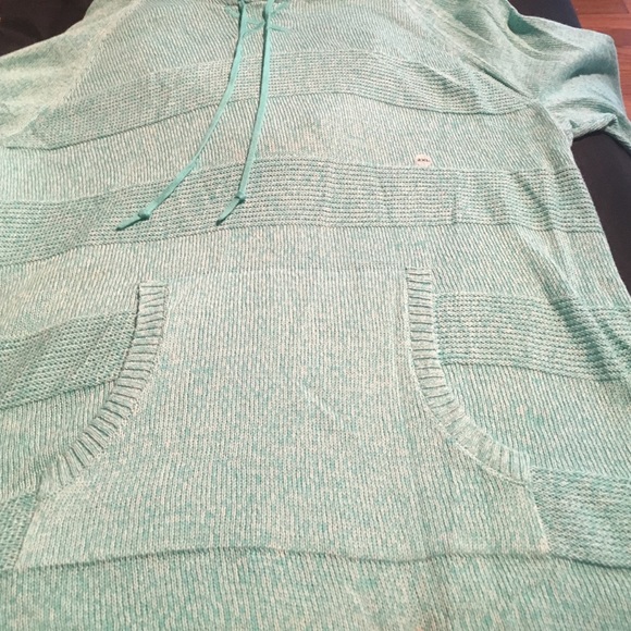 Sweatshirt with pocket,blue - Picture 4 of 4