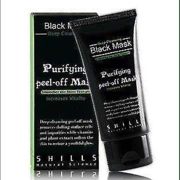 SHILLS Blackhead Acne Remover Black Mud Face Mask - Picture 2 of 4