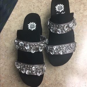 Yellow Box Double Strap Sandal