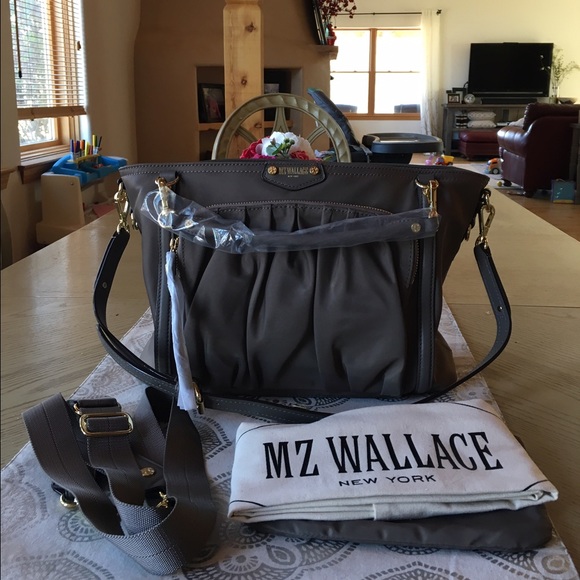 MZ Wallace Small Nikki Tote in Fawn