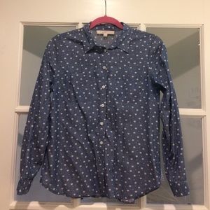 Long sleeve Chambray shirt