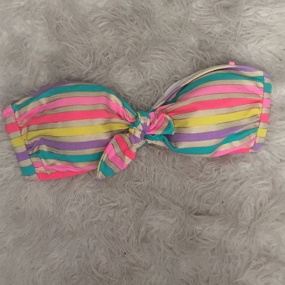 Victoria's Secret strapless swim top