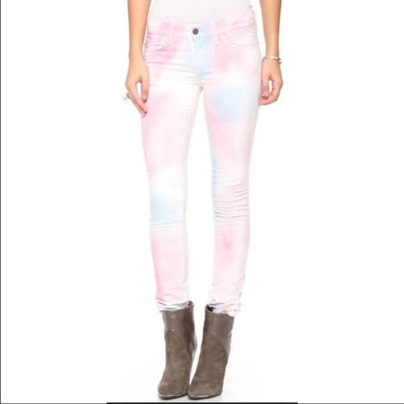 WILDFOX - Marianne "in my mind" velvet jeans NWT