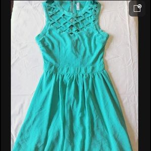 Light turquoise dress