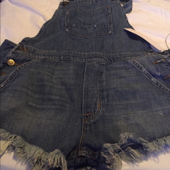 Hudson overall short set