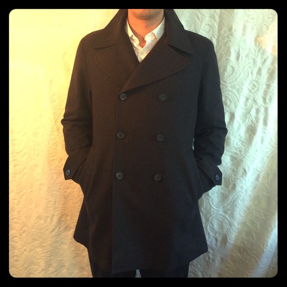 Vintage Burberry London Peacoat