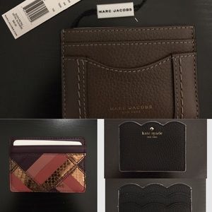 Michael Kor march jacob Kate Spade card wallets