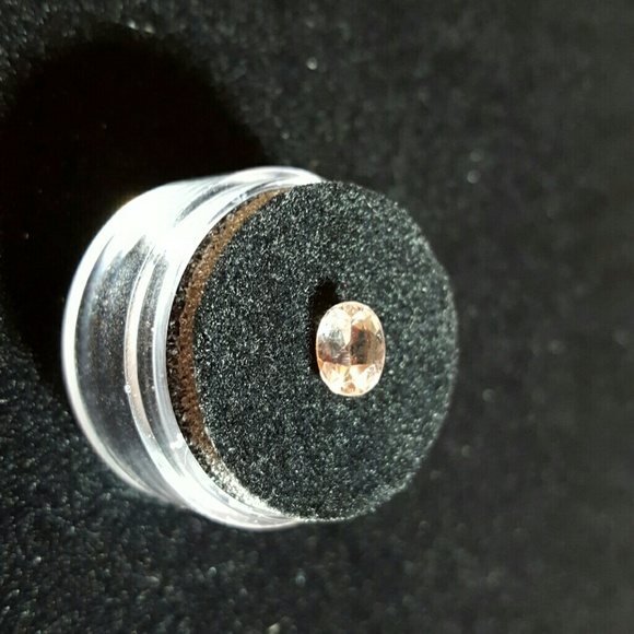 Natural Rare Oval Cut Morganite .70tcw