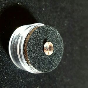 Natural Rare Oval Cut Morganite .70tcw
