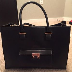 H&m black big tote