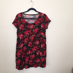 American apparel floral dress