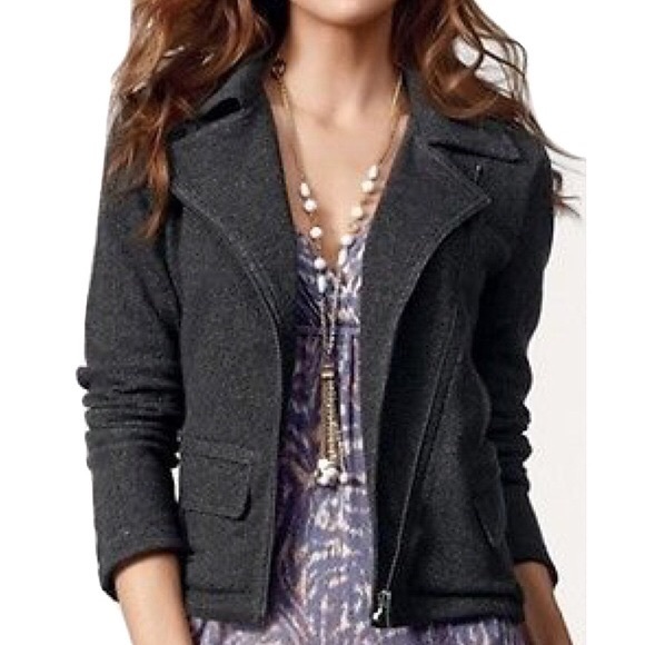 CAbi Jackets & Blazers - 🎉HP CAbi Style 775 Moto Indie Jacket Gray Medium