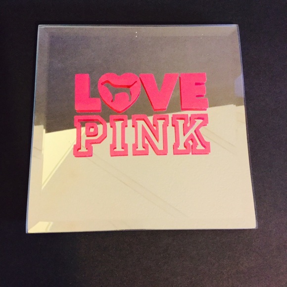 Love Pink❣Mirrored Candle Holder