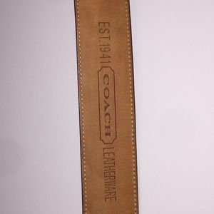 Coach belt