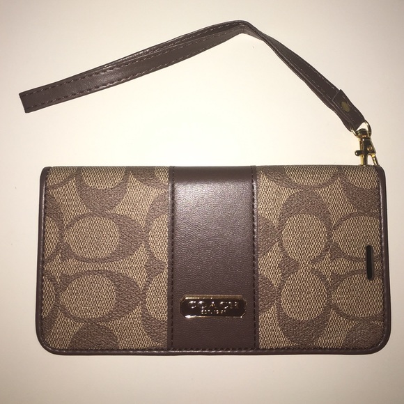 Coach Samsung galaxy s6edge + phone case