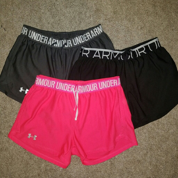 Underarmour shorts, all like new.