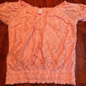No Boundaries lace top