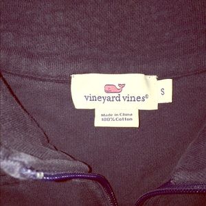 Harvard Seal Vineyard Vines Quarter Zip