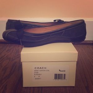 New in box Coach Sarah Flats, size 8