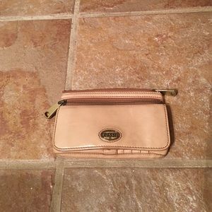 Fossil leather wallet