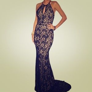 Formal lace dress