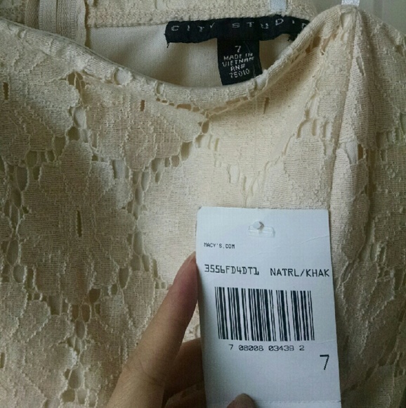 City Studio Strapless Dress - Picture 2 of 3