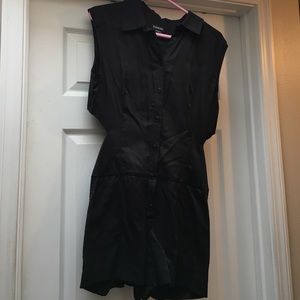 BeBe peek-a-boo back Shic black romper