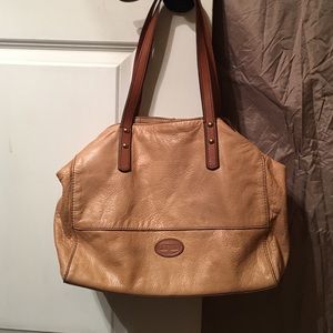 Fossil genuine leather bag