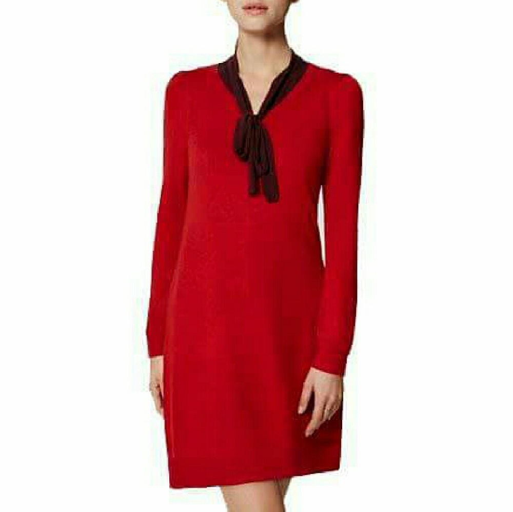 LOFT Red Sweater dress