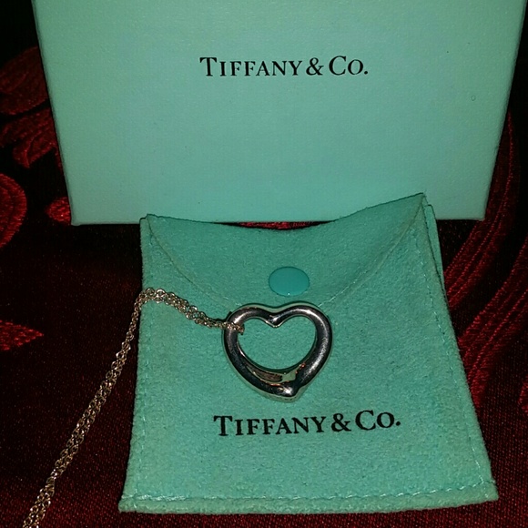 Tiffany & Co. Jewelry - Authentic tiffany love pendant on a 16" chain.