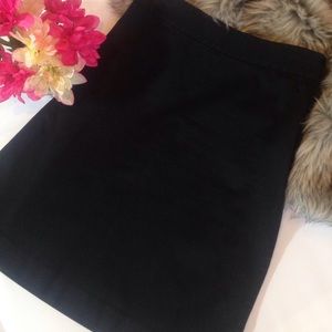 Banana Republic Black Pencil Skirt Size 0