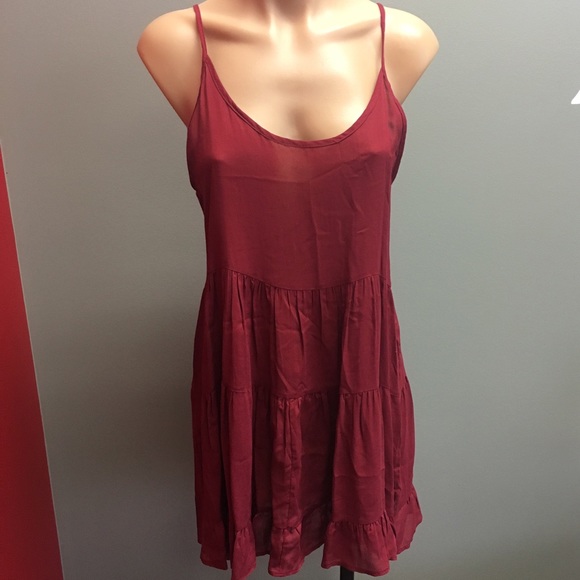 Burgundy Dress - Picture 3 of 4