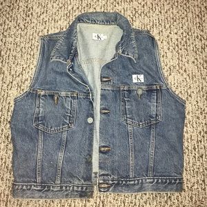 Calvin Klein jean vest