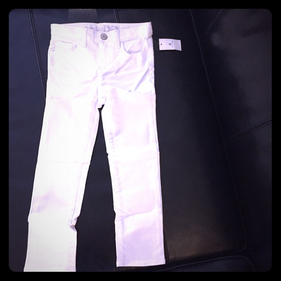 NWT babyGap white jeans