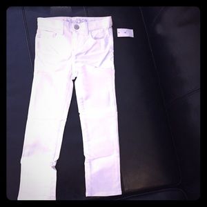 NWT babyGap white jeans