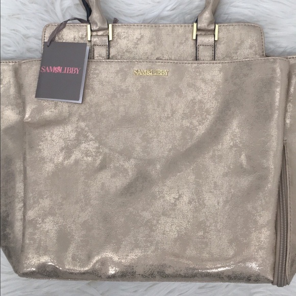 "Ballet bag" Metallic gold Sam&Libby purse