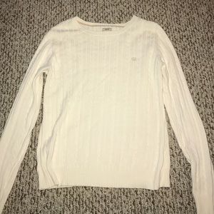 Cream Izod sweater