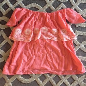 Off the shoulder top