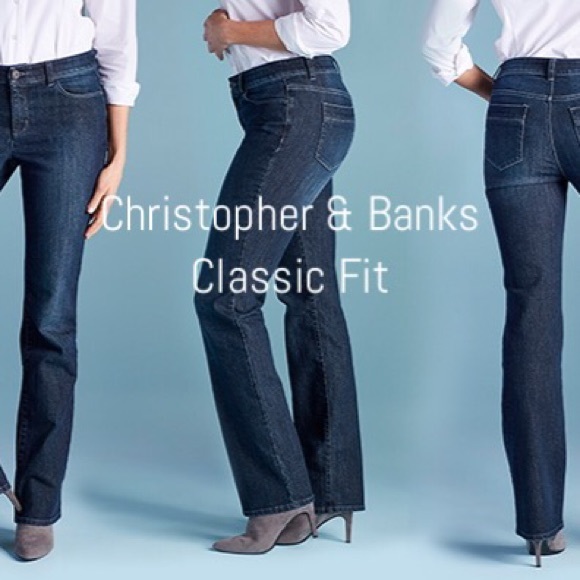 christopher and banks classic fit jeans
